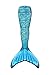 Mermaid Tail for Girls, Boys, Kids & Adults - Monofin for Swimming Not Included