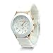 HeroNeo Classic Womens Girls Geneva Silicone Jelly Gel Quartz Analog Sports Wrist Watch (White)