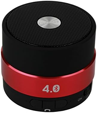 CinDier Mini Super-Portable Bluetooth Speaker V4.0 With 5w HiFi Strong Speaker For Iphone,Ipad,Samsung,HTC,Computer,Car and More.And 12-Month Warranty (Red)