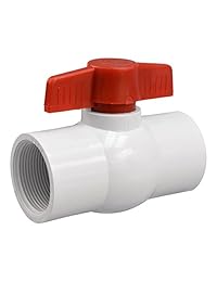 Valterra 700 15 F Válvula de bola de PVC, blanco, 1 1 2" FPT