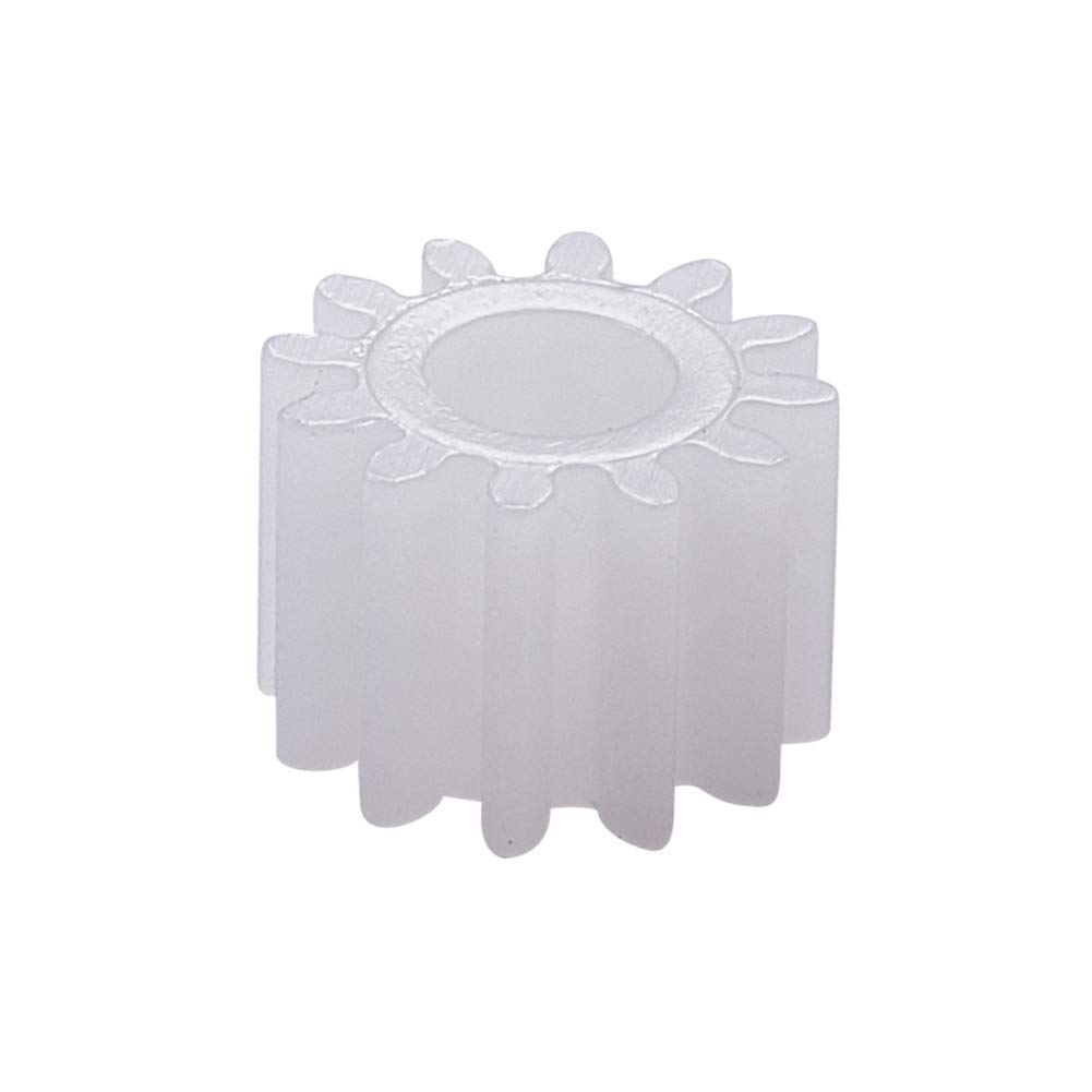Othmro Plastic Gears, 12 Teeth Motor Gears Model 123A, Plastic Gears for Car Robot Motor