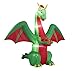 VIDAMORE 8FT Inflatable Christmas Dragon