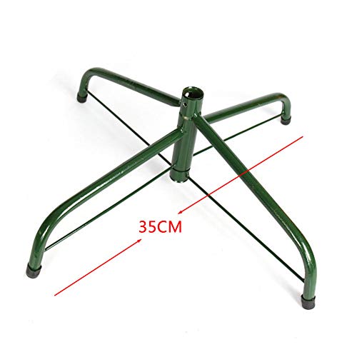 Yunhigh Christmas Tree Stand for 4-6 Foot Artificial Tree Folding Metal Iron Tree Holder Base Heavy Duty & Sturdy