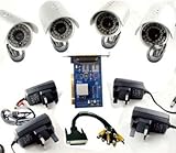 GudCraft CCTV 4 Cameras DVR Video Surveillance Security System