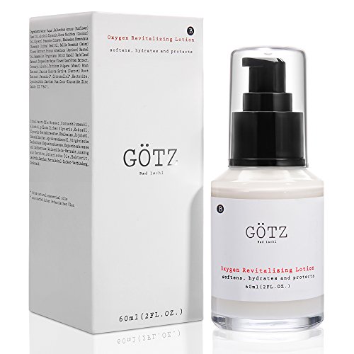 GÃ–TZ BAD ISCHL Oxygen Revitalizing Lotion â’·, Oil Control Facial Moisturizer for Oily and Combination Skin, Pure and 100% Organic, Non Greasy Cream Lotion