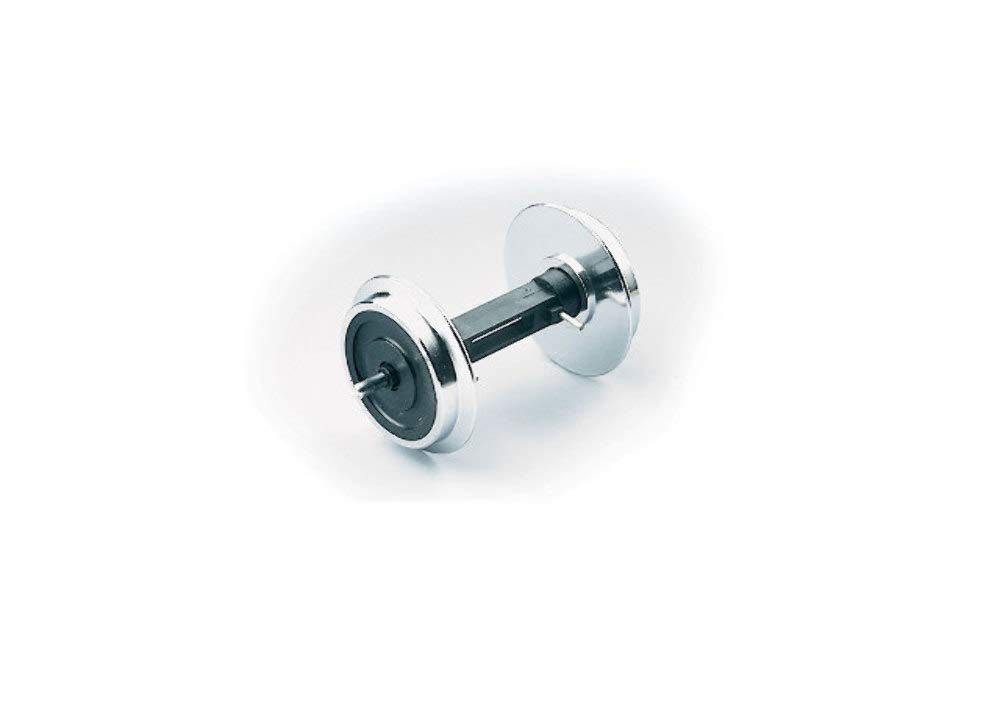 Märklin LGB - 2 Piece Ball Bearing Wheel Set - L67403 Replacement Wheels for Locomotives and Carts, Spare Parts, Smooth Running Through Ball Bearings, G Gauge