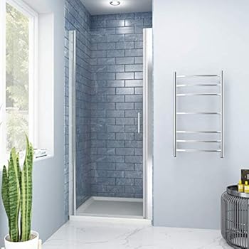 SUNNY SHOWER FP34 Pivot Swing Shower Door, 32.5
