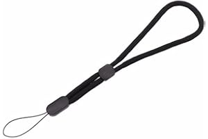 Mobile Phone Wrist Straps Hand Lanyard Adjustable Nylon Anti-Lost Rope Cord For Mobile Phone Camera Usb Gadget Key 7.5-Inchbl