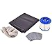 Goplus 4-6 Person Outdoor Spa Inflatable Hot Tub for Portable Jets Bubble Massage Relaxing w/Accessories Set (6 Person, Black)