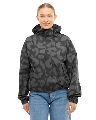 LARKSON Elin Rain Jacket for Men Women – Unisex Waterproof for Cycling Outdoor Festival – 10000 mm Water Column – Rain Jacket with Sealed Seams