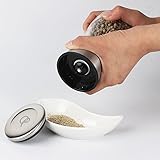 Premium Salt and Pepper Grinder Set by Quint Products