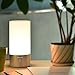 SOLLED LED Table Lamp, Sensor Touch Bedside Lamp, Dimmable Warm White Night Light, RGB Color Changing Modern Desk Lamp Nightstand Lamp For Bedroom, Plug-in