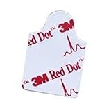 3M Red Dot Resting EKG Electrode, 2cm x 2cm, 100/Bx, 3M2330