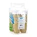 Nicole Home Collection Double-Walled Insulated Ripple Paper Disposable Cups With Lids For Hot Beverage, Pack of 30 Coffee Cup, 16 oz, Tan