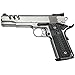 EXEL Cool Hand 1911 Full Size G10 Slim Grips, Screws Included, 3/16 Thin, Big Scoop, Ambi Safety Cut, OPS Texture, These Grips Only Work with Short Bushings, Grey/Black, HH1S-J1S-5