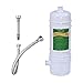 Hansing Full Flow Under Sink Water Filter, 13K Gallons Direct Connect Under Counter Drinking Water Filtration System, Removes Chlorine, Chloramine, Lead, Heavy Metals, Odors, Bad Tastes and More