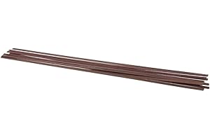 YIJU 10 Wood Binding Purfling Inlays for Guitar Fretboard 520x7x1.5mm, Rosewood, 520x7x1.5mm