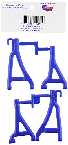 RPM 80695 Front Upper/Lower A-Arms Blue 1/16 E-Revo Blue