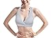 v28 Sports Bra, Women Wireless Racerback Medium Support Workout Running Yoga Bra