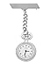 ShoppeWatch Nurses Lapel Pin Watch 24hr Military Time Analog FOB Infection Control Watch NW-238
