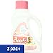 Dreft Liquid Laundry Detergent, 50 oz, 32 loads (Pack of 2)