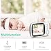 Baby Monitor, Wireless Video Baby Monitor with Camera, 3.2'' HD Screen, VOX Mode, Rechargeable Battery, Night Vision, Two-Way Talk, Feeding Reminder, Smart Temperature, 8 Lullabies, Baby/Elder/Pet