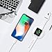 Wireless Charger for Apple Watch, 2 in 1 iPhone Charger Portable Charging Cable Compatible with Apple Watch Series 1 2 3 4 38mm 40mm 42mm 44mm and iPhone XR Xs Xs Max X 8 Plus 7 Plus 6-3.3ft/1.0m