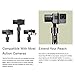 EVO GP-PRO 3 Axis Handheld Gimbal for GoPro Hero3 Hero4 Hero5 Hero6 Hero7 Black, Garmin Virb Ultra30, Yi 4K - Full CNC Aluminum with Long Battery Life - 1 Year USA Warranty