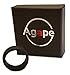 Agape Premium Quality Silicone Wedding Ring – Ultra Comfortable, Strong & Safe – Excellent Replacement of Wedding Rings for Active Men – Unique Design – Prevents Hand Injuries & De-Gloving …