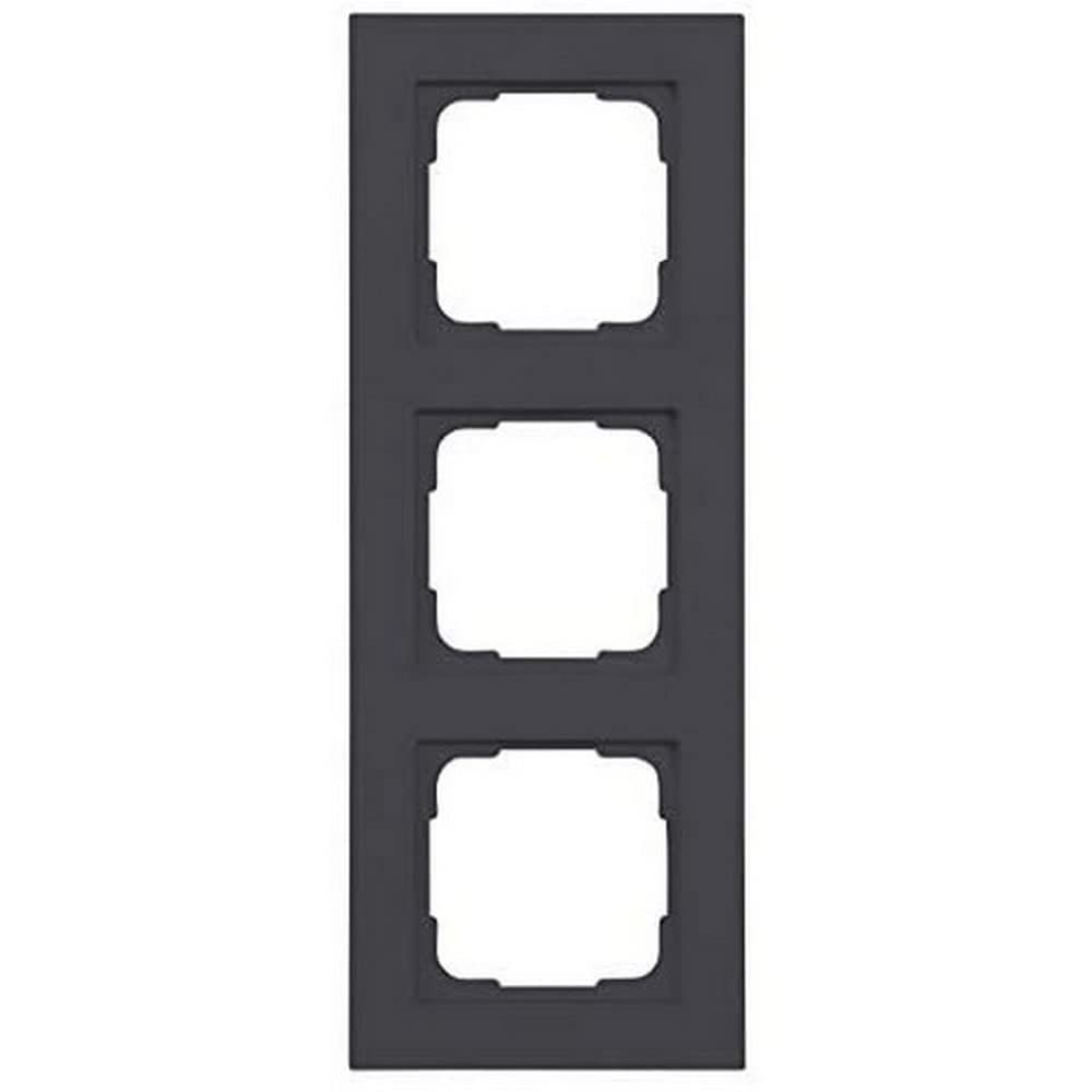 OPUS® 55 Fusion Cover Frame Design 3-fold, Colour: Anthracite-Silky Gloss