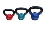 Kettlebell Fitness Iron Weights With Vinyl Coating Around The Bottom Half of The Metal Kettle Bell Exercise Body Equipment