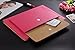 Albc Handbag Case for iPad 6th Generation 2018 / iPad 5th Generation 2017 / iPad Pro 9.7 / iPad Air2 - Smart Slim Leather Stand Cover with Auto Wake/Sleep Feature for iPad 9.7 Inch,Rose