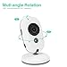 Baby Monitor, Wireless Video Baby Monitor with Camera, 3.2'' HD Screen, VOX Mode, Rechargeable Battery, Night Vision, Two-Way Talk, Feeding Reminder, Smart Temperature, 8 Lullabies, Baby/Elder/Pet
