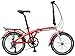 Schwinn Adapt 3 Folding Bike, 20-Inch Wheels, 9-Speed, Gloss Red/Silverthumb 2