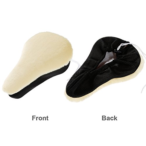 image for Zacro Imitation Wool Bicycle Cushion Cover, Best Warm and Comfortable 