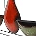 Hosley 24 Inch Diameter Mid Century Modern Vases Metal Circle Wall Art. Ideal Gift for Weddings Special Occasion Home Decor Party Spa Votive LED Gardens Home Office O9