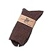 Lian LifeStyle Women's 6 Pairs Knitted Wool Socks One Size 7-10
