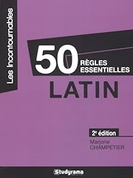 50 règles essentielles, latin