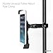 GRIFITI Nootle Heavy Duty Metal Bike Clamp and Universal Phone Mount Adjustable for All iPhones, Smartphones, Galaxy, Andriod, HTC One, Nokia, Fits Handlebars, Music and Mic Stands, Tripods