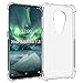 Nokia 6.2 case,Nokia 7.2 case,PUSHIMEI Soft TPU Crystal Transparent Slim Anti Slip Protective Phone Case Cover for Nokia 6.2/Nokia 7.2(Clear Anti-Shock TPU)