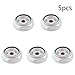 Rannb 5pcs 3/4 PT Thread Dia Oil Sight Glass Air Compressor Fitting 26mm