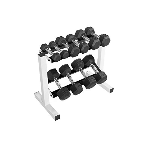 Cap Barbell Two Tier Dumbbell Rack Home Gym Warehouse