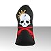 Craftsman Golf King Skull Headcover Putter Cover For Scotty Cameron Taylormade Odyssey Blade (Black)