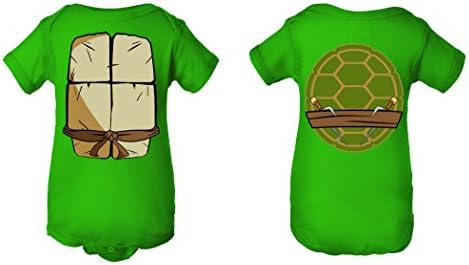Tee Tee Monster Baby TMNT Teenage Mutant Ninja Turtle Inspired Onesie (6 month, Raphael)