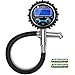 Etekcity Digital Tire Pressure Gauge 230 PSI with Backlit LCD Display Air Bleed & Rubber Hose, Heavy Duty Accurate 0.1 Resolution for Truck, SUV, RV, Motorcycle, Batteries Included, 2-Year Warranty