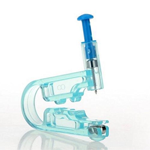 (2 Pack) Disposable Sterile Piercing Gun/Ear Piercer Needles With Alcohol Cotton, Safety Pierce Kit - Thumbnail 4