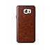 Galaxy Note 5 [Tridea] Anti-Shock Power Guard [Soft Case] Premium Synthetic Leather Style Bumper Case for Samsung Galaxy Note5 [Brown]