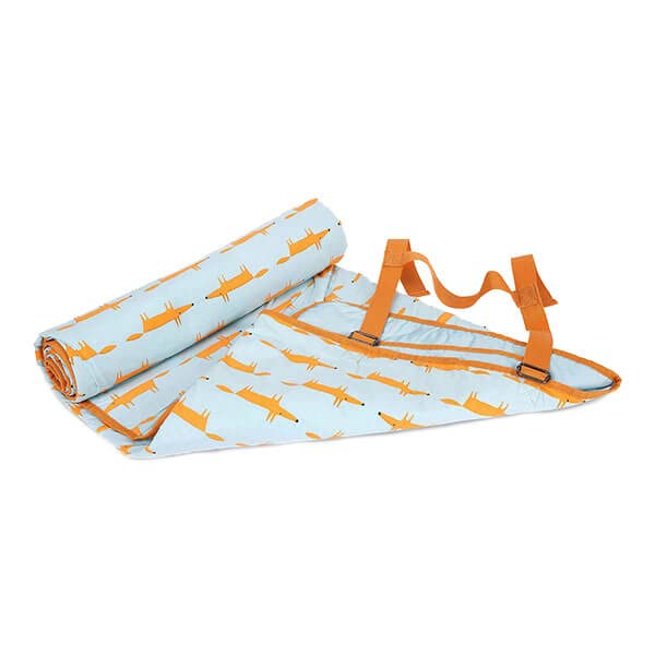 Scion by Dexam Mr Fox Picnic Blanket - Blue