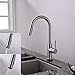 FORIOUS Touch Kitchen Faucets with Pull Down Sprayer, Kitchen Sink Faucet with Pull Out Sprayer, Fingerprint Resistant, Single Hole Deck Mount, Single Handle Copper Kitchen Faucet, Brushed Nickel