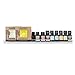 WALLNITURE Kid’s Room Decor Book Storage Shelves Acrylic Invisible 17 Inch